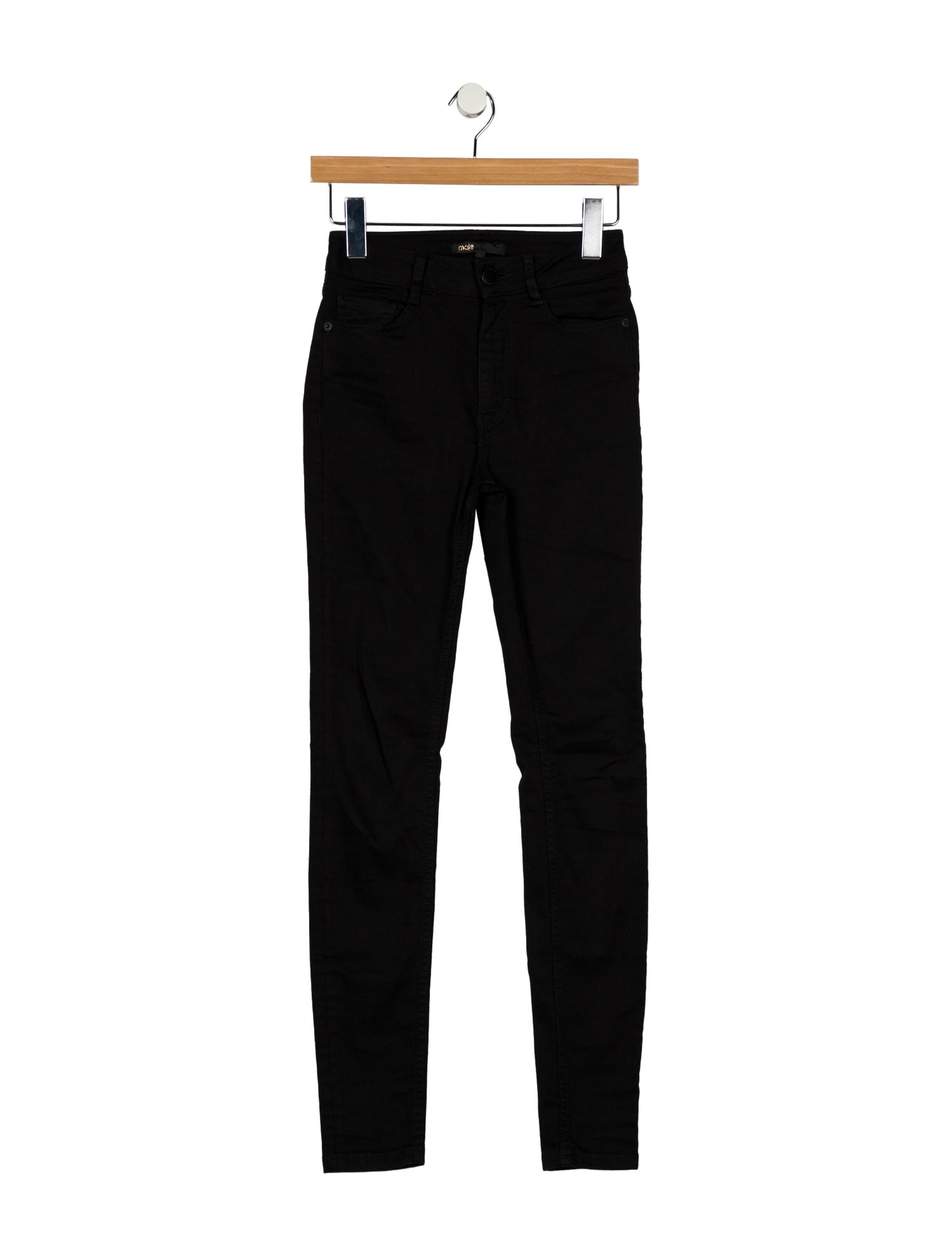 Maje Mid-Rise Skinny Leg Jeans