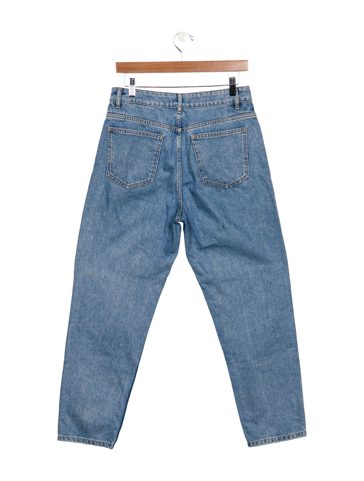 Maje High-Rise Straight Leg Jeans