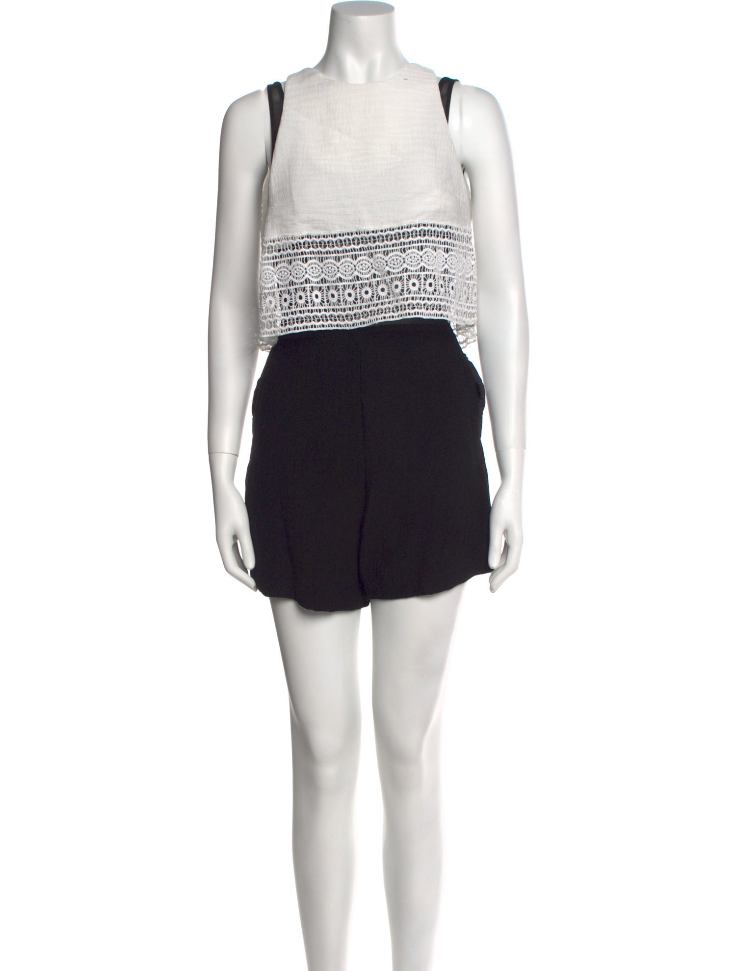 Maje Strapless Romper