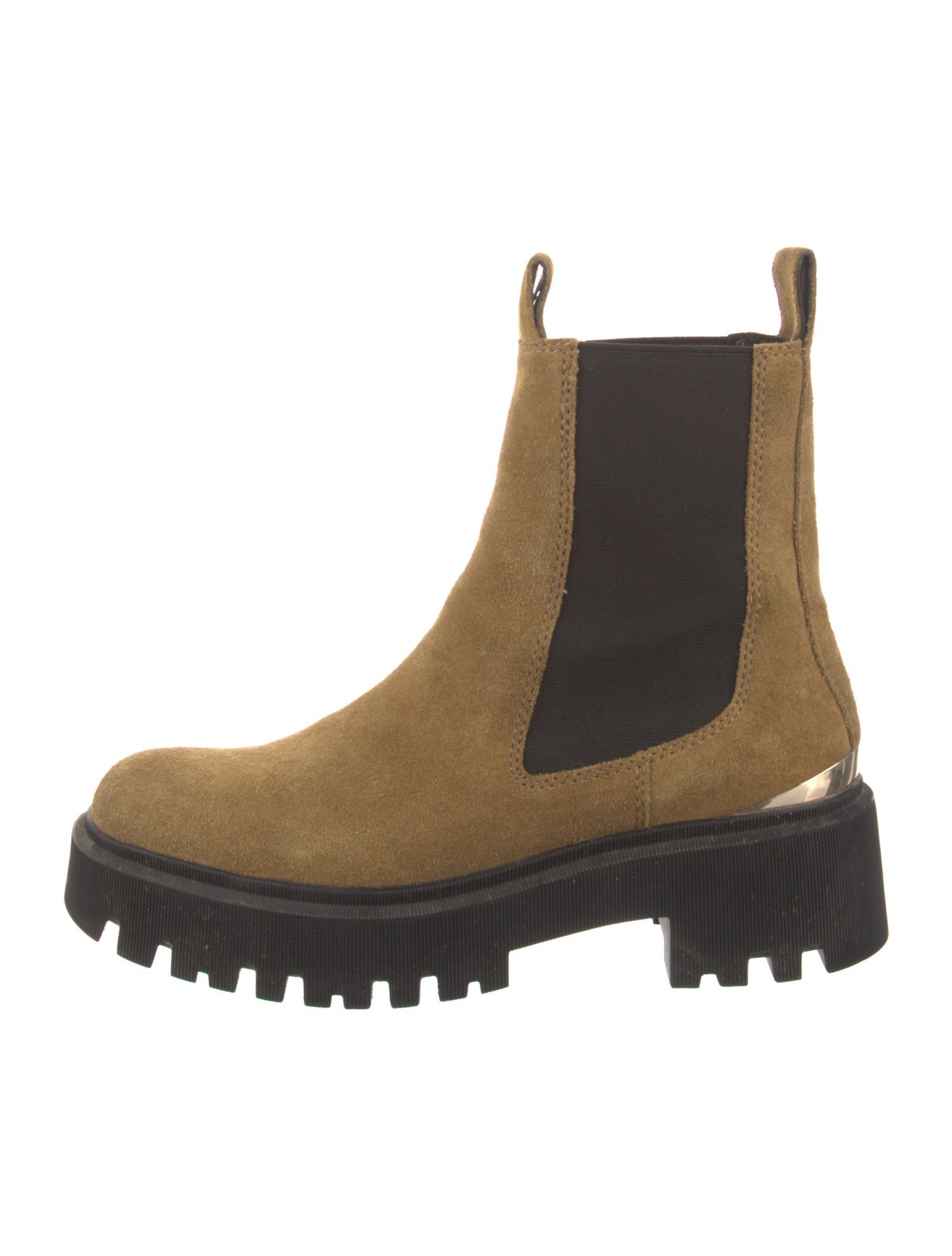 Maje Leather Chelsea Boots