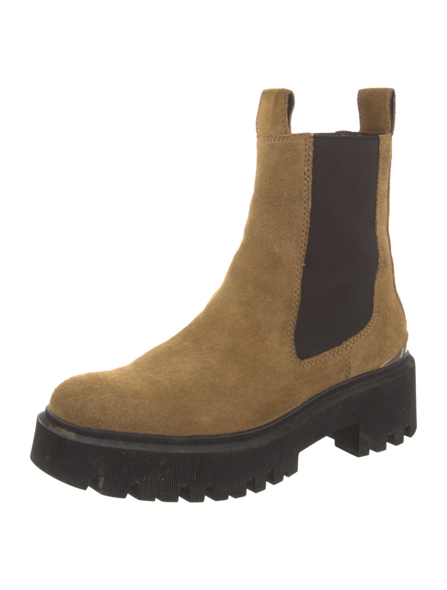 Maje Leather Chelsea Boots