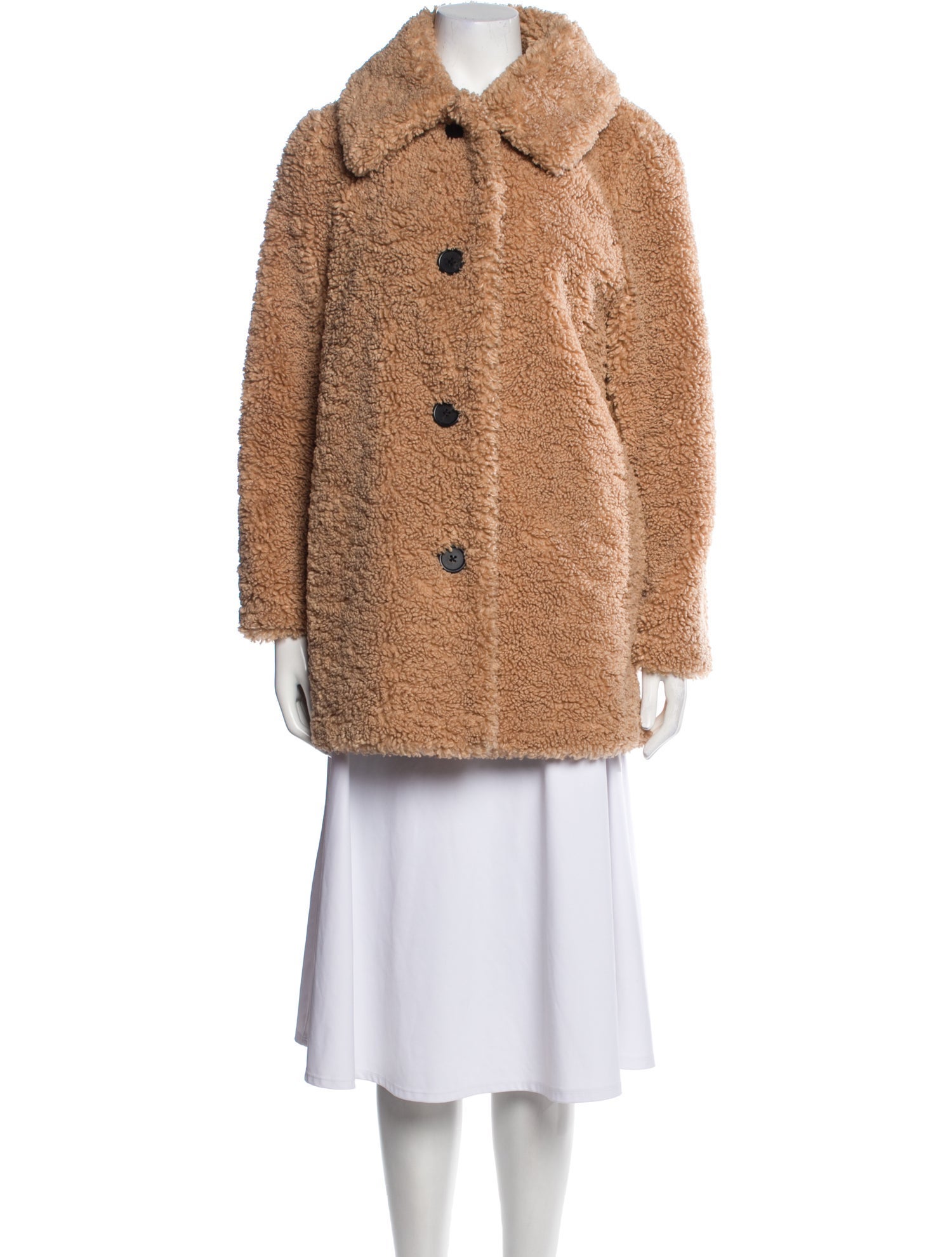 Maje Faux Fur Coat