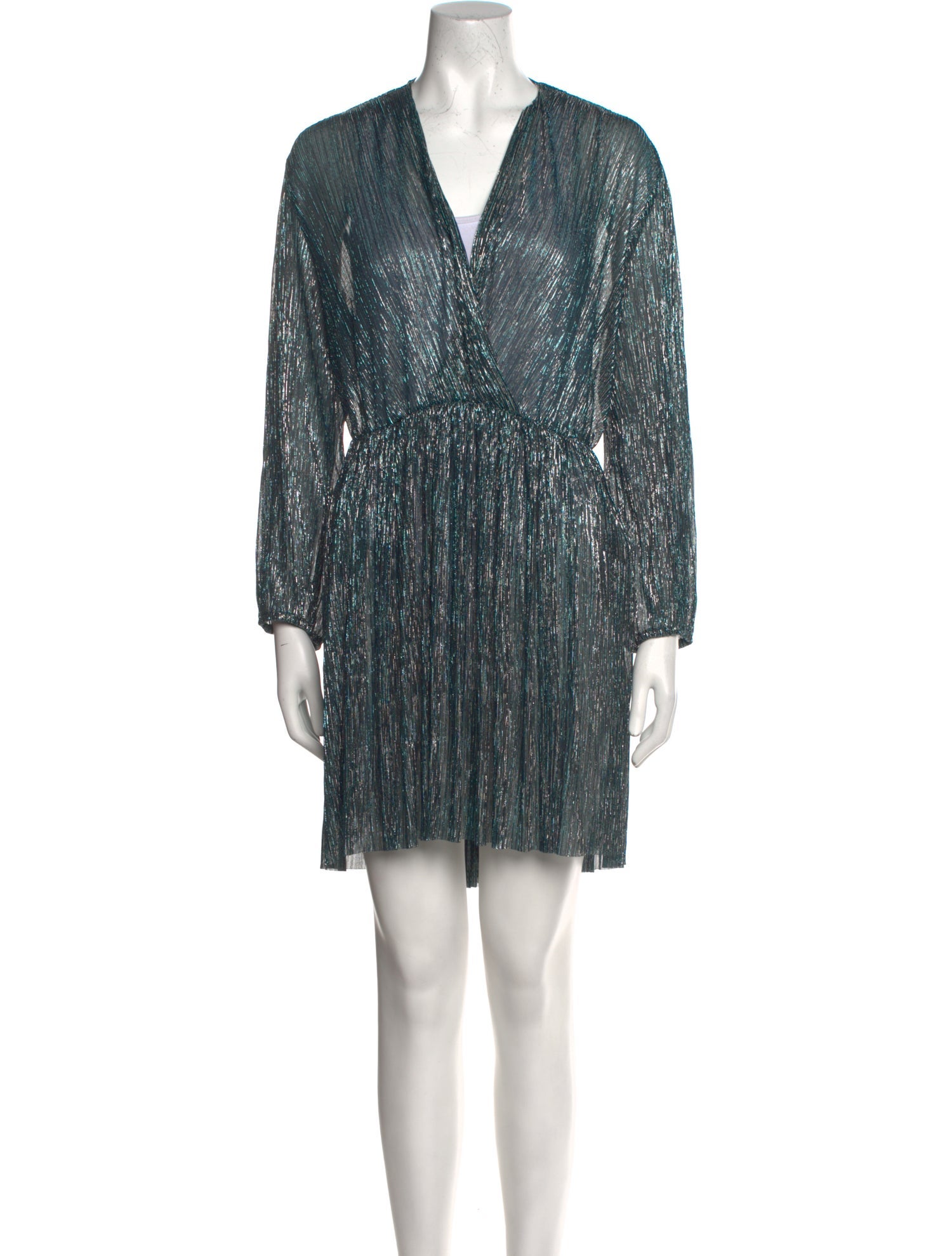 Maje V-Neck Mini Dress w/ Tags