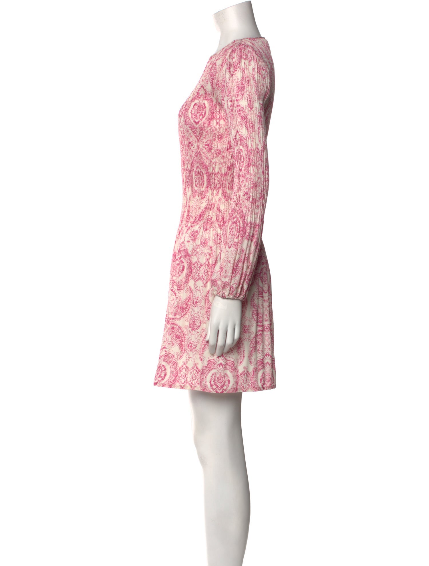 Maje Printed Mini Dress