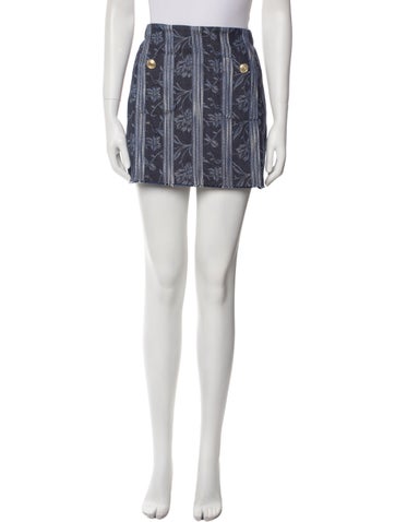 Maje Shorts Striped Mini XS