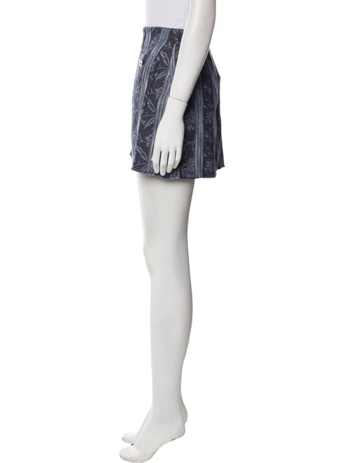 Maje Striped Mini Shorts