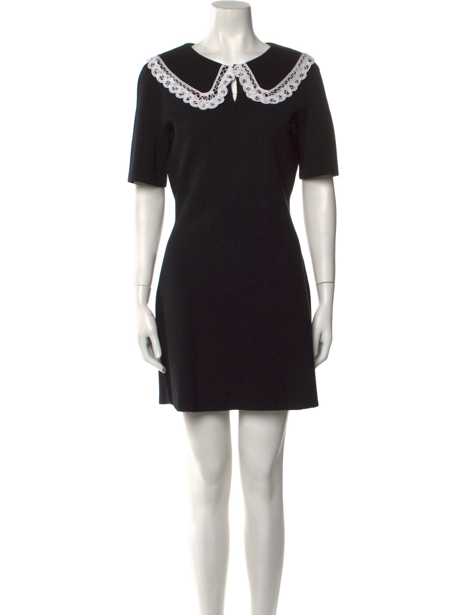 Maje V-Neck Mini Dress