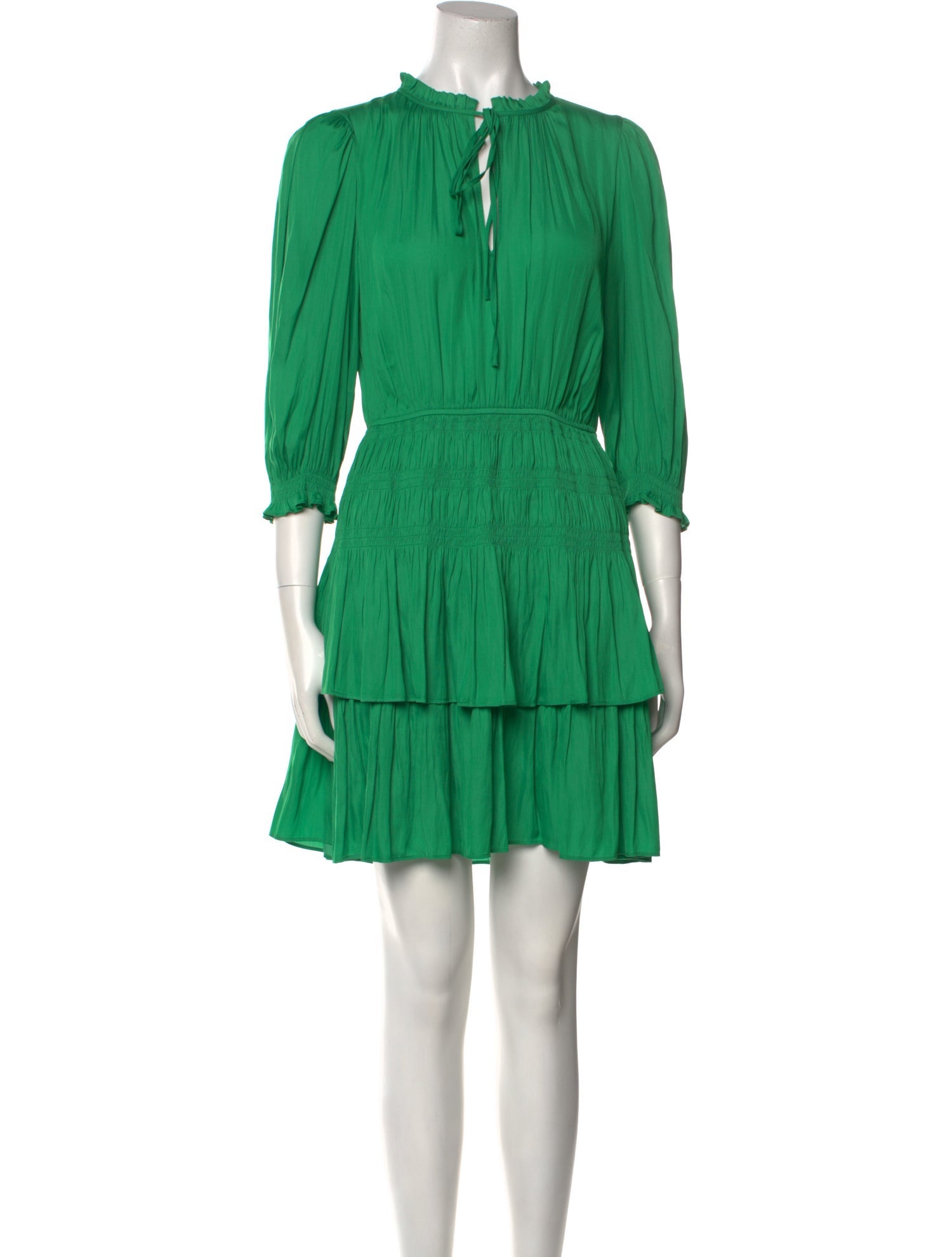 Maje Crew Neck Mini Dress