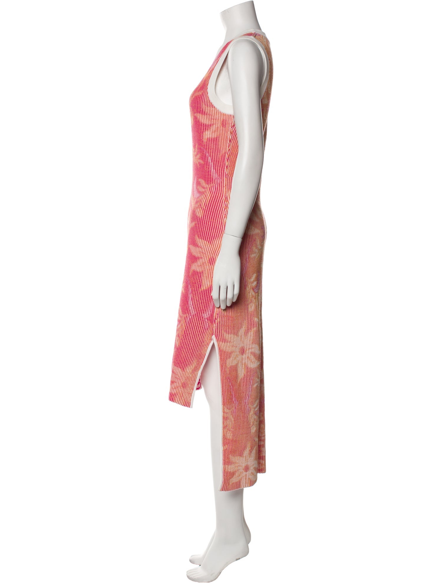 Maje Printed Long Dress