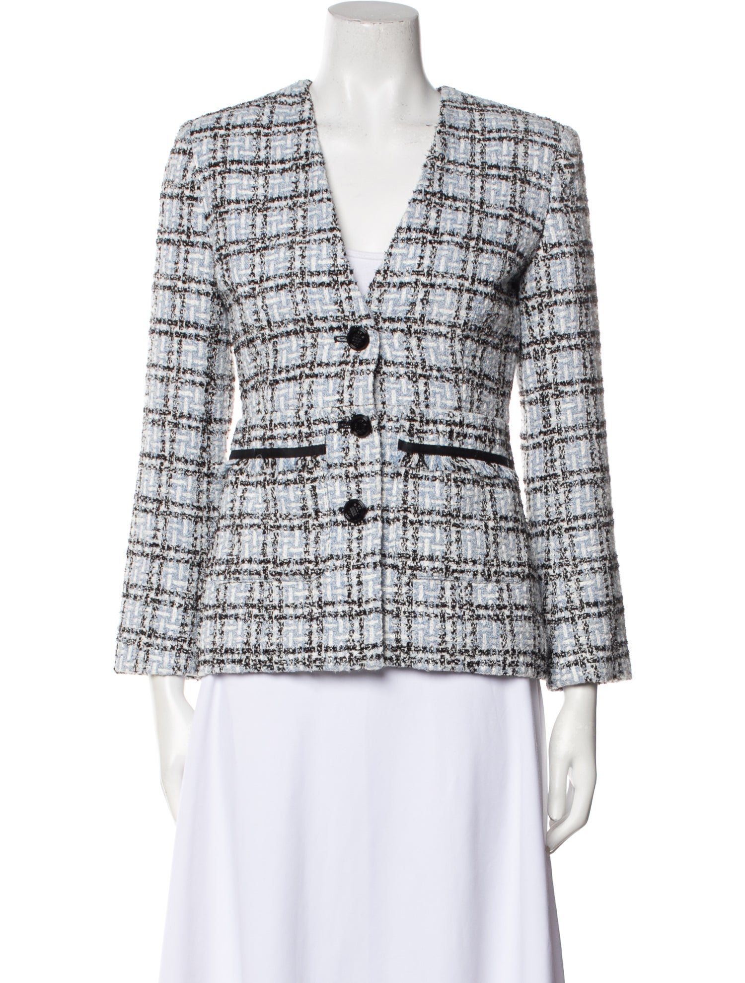 Maje Tweed Tweed Pattern Blazer w/ Tags