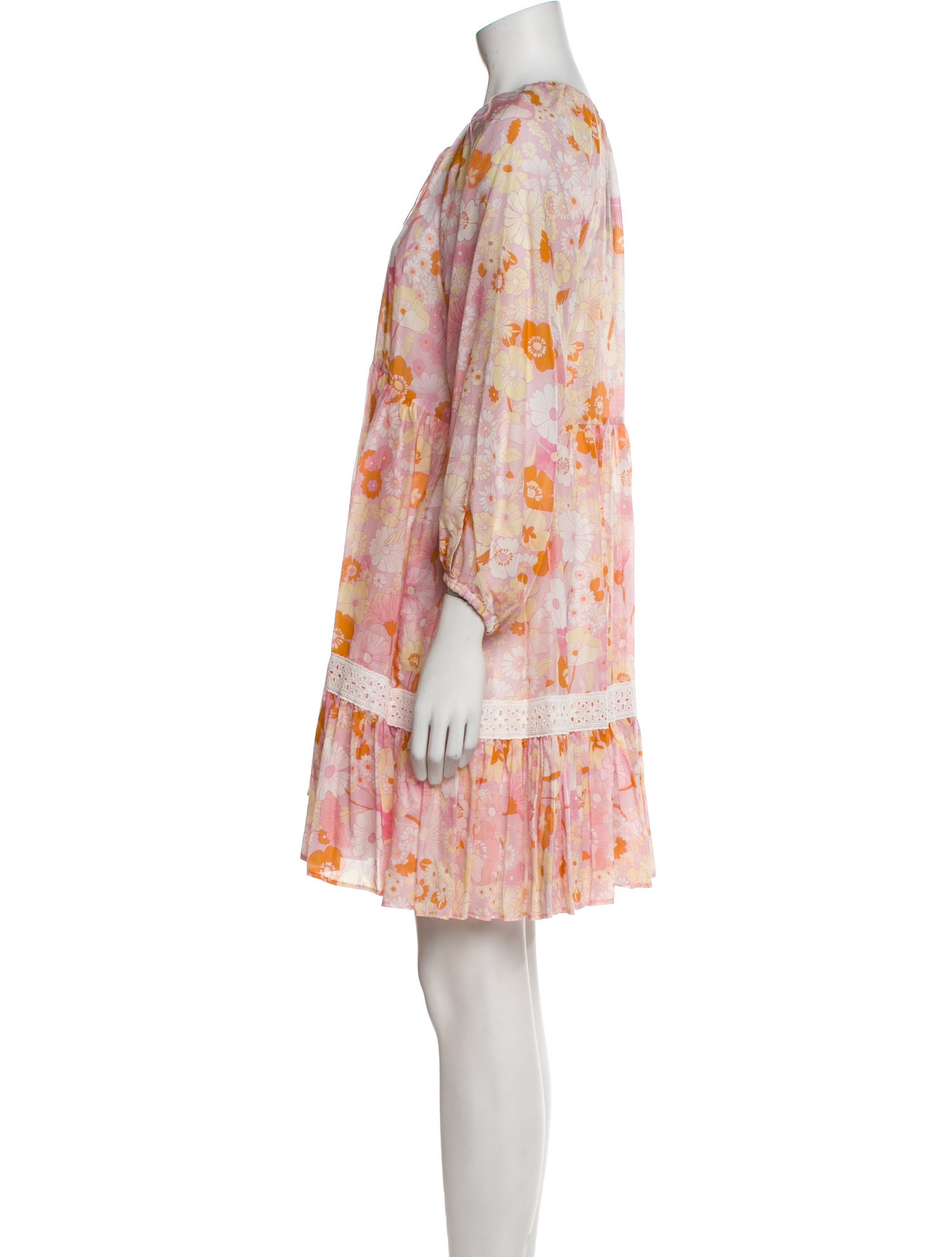 Maje Printed Mini Dress