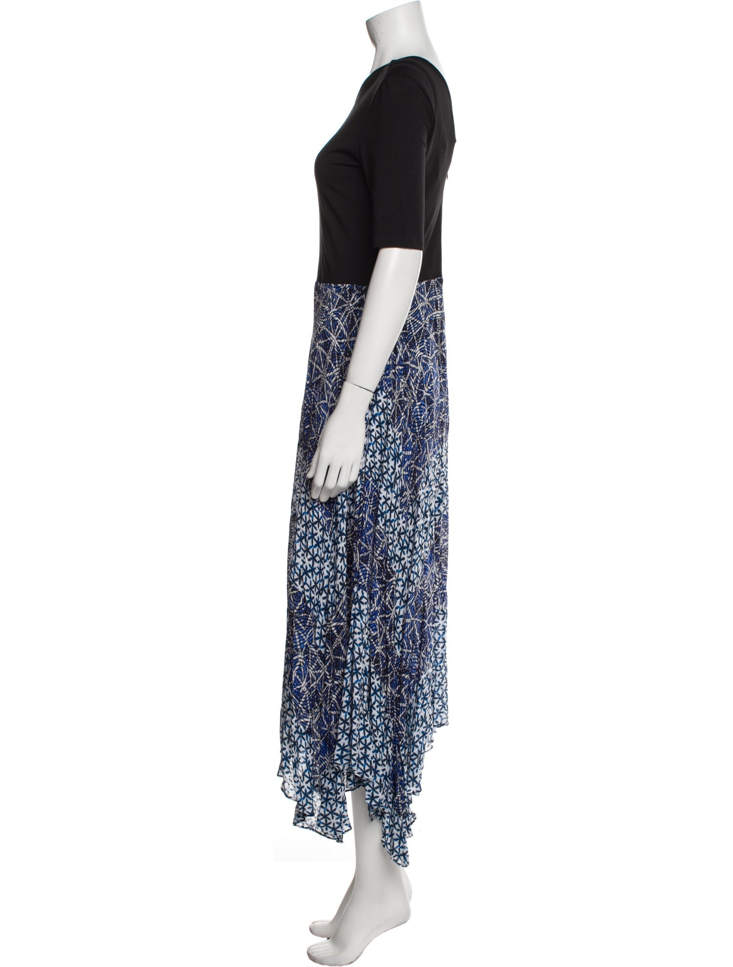 Maje Printed Long Dress w/ Tags