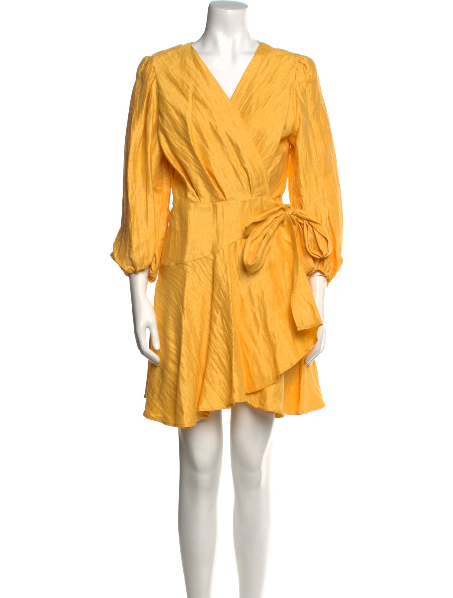 Maje Linen Mini Dress