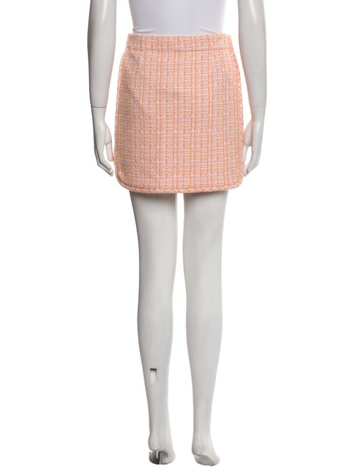 Maje Tweed Pattern Mini Skirt
