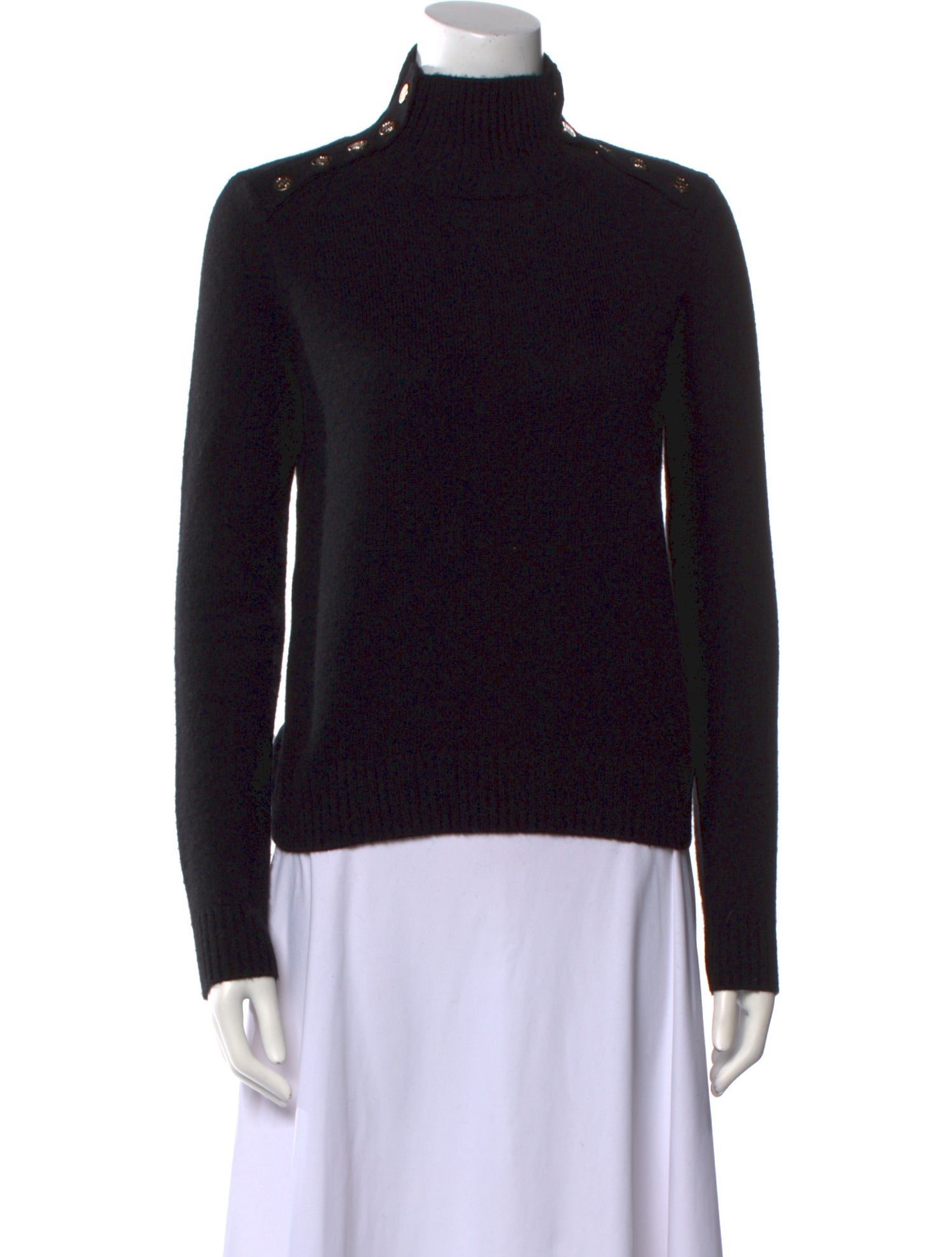 Maje Wool Turtleneck Sweater