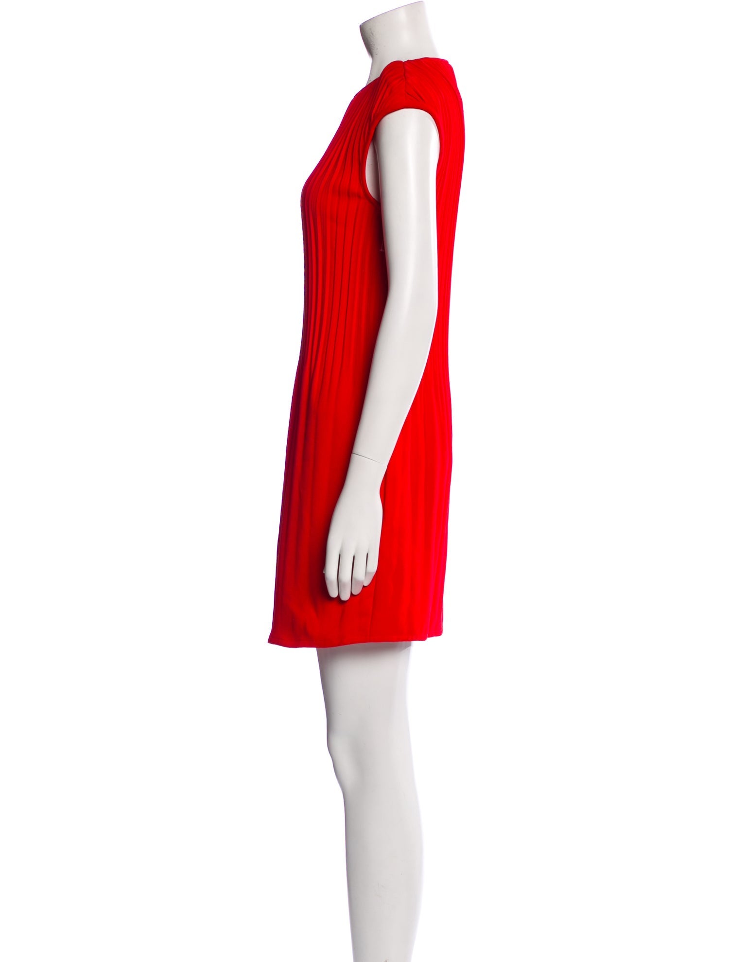 Maje Bateau Neckline Mini Dress