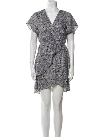 Maje Dresses Printed Mini Dress S