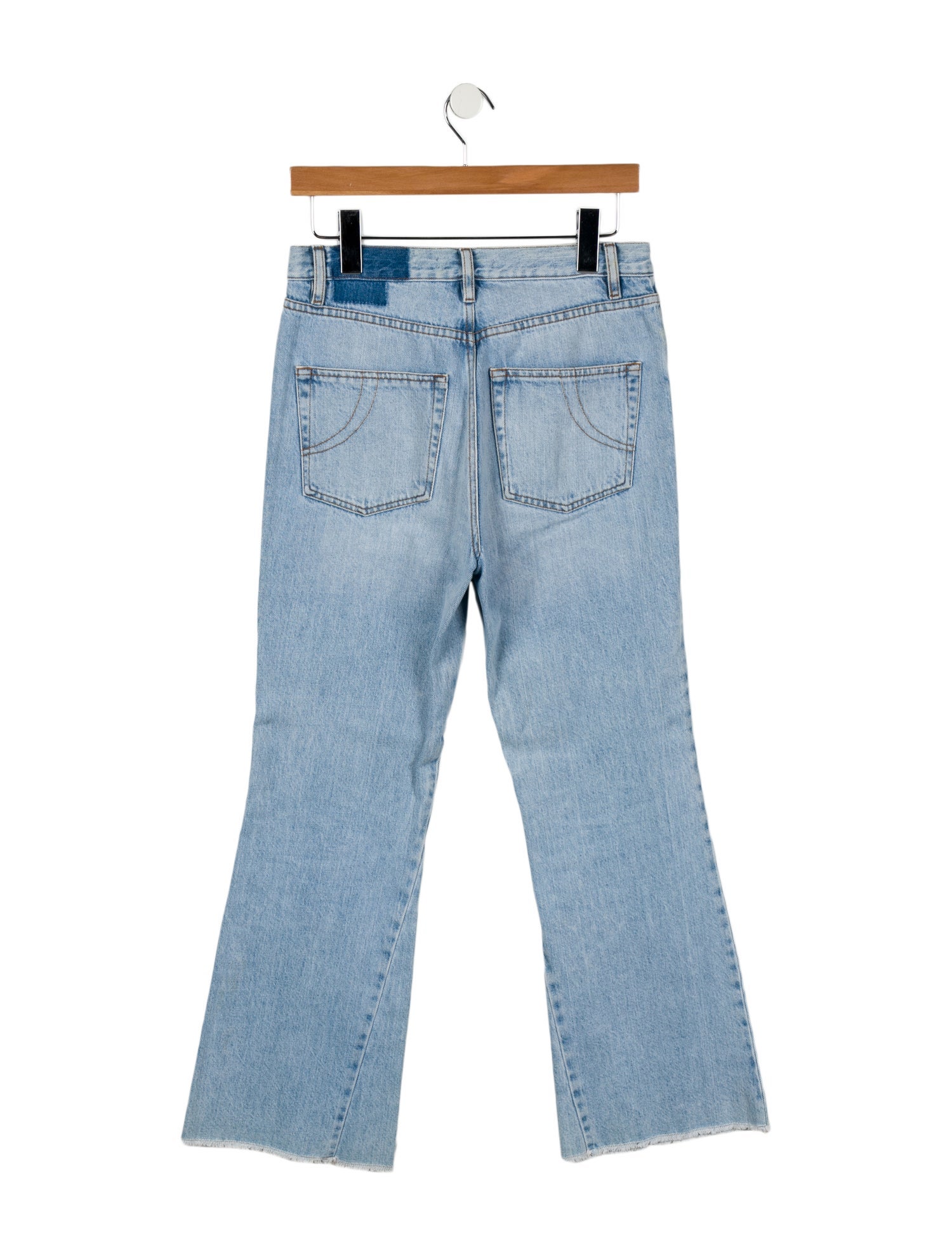 Maje Mid-Rise Wide Leg Jeans