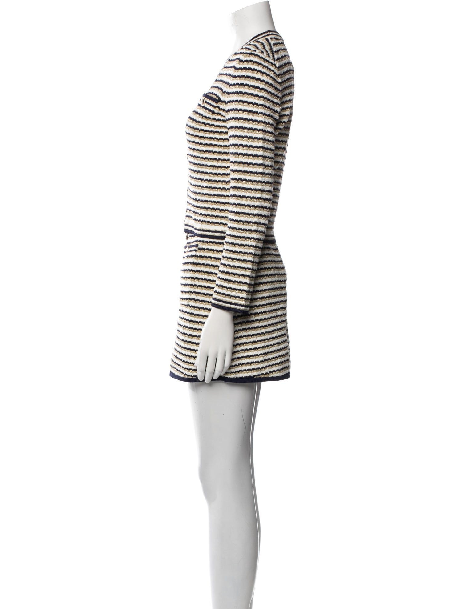 Maje Striped Skirt Set w/ Tags