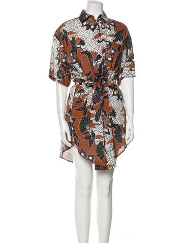 Maje Dresses Printed Mini Dress M