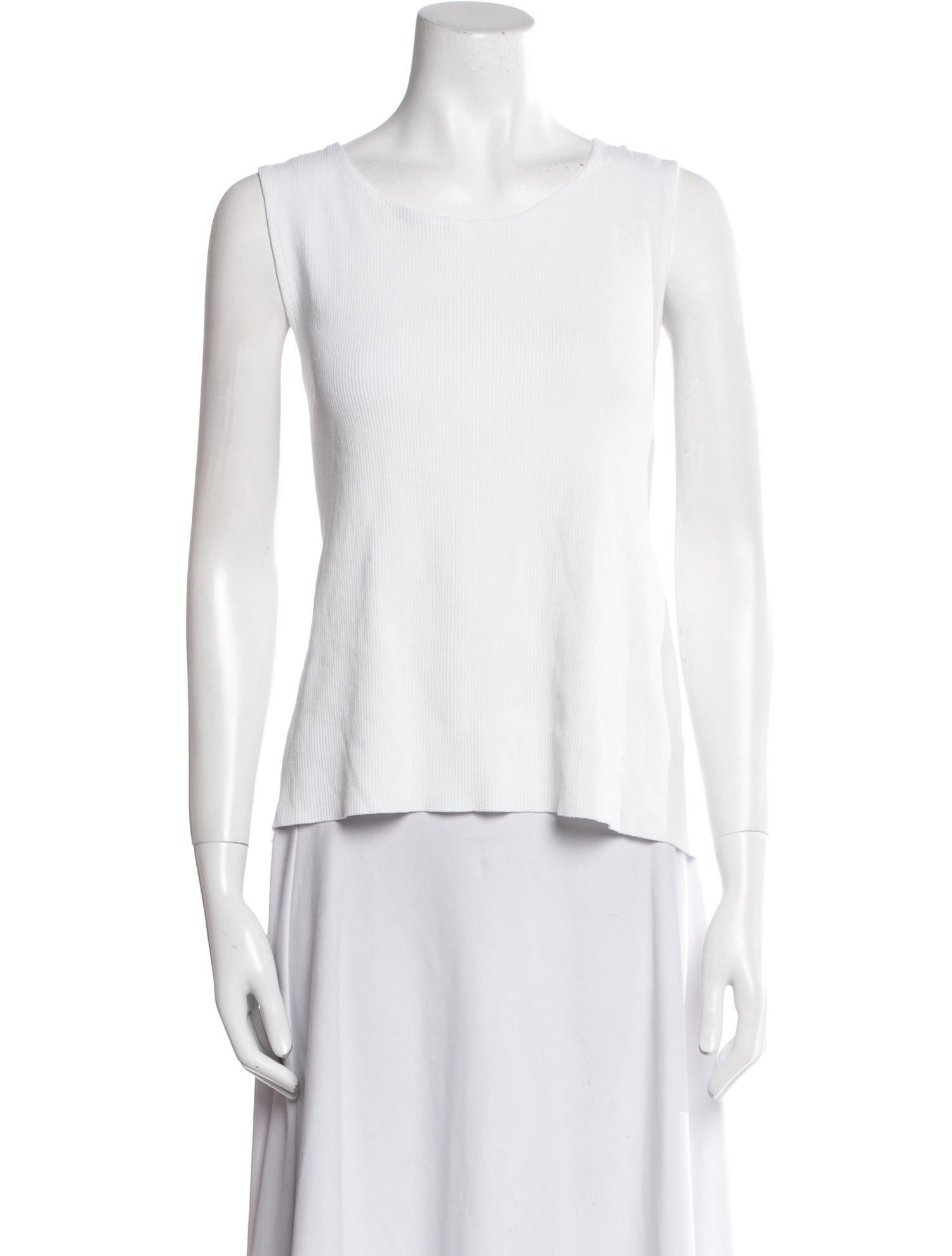 Maje Scoop Neck Sleeveless Top