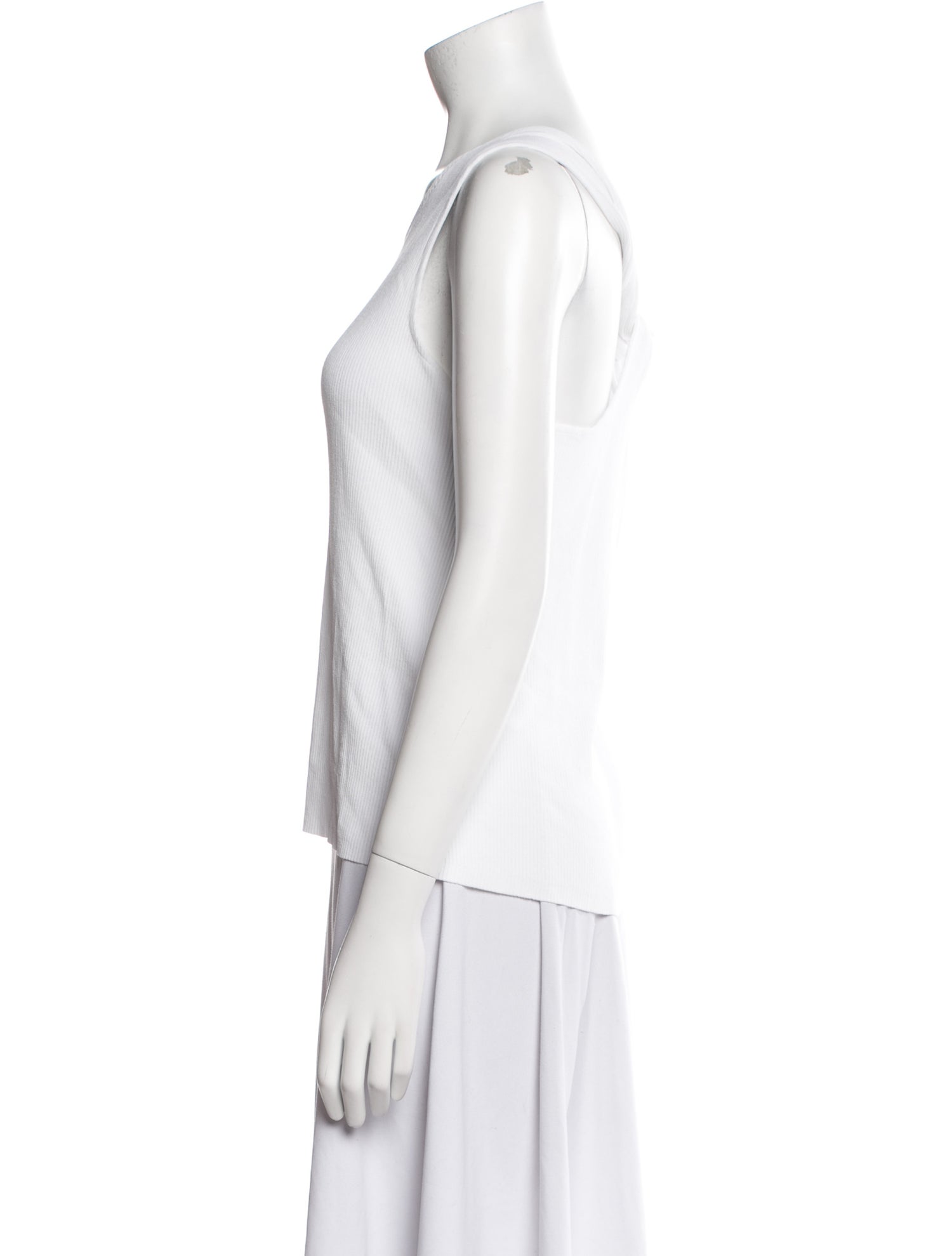 Maje Scoop Neck Sleeveless Top