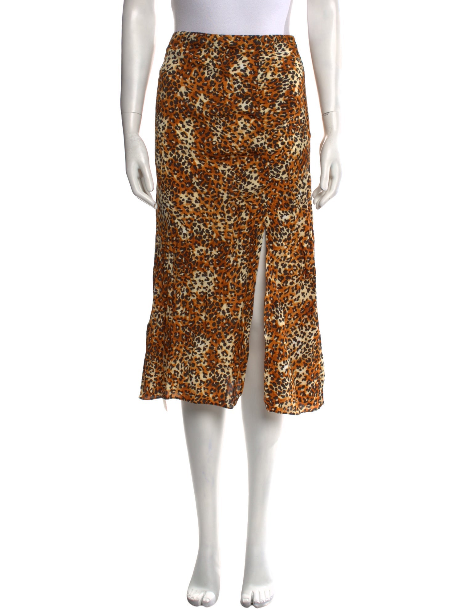 Maje Silk Midi Length Skirt w/ Tags