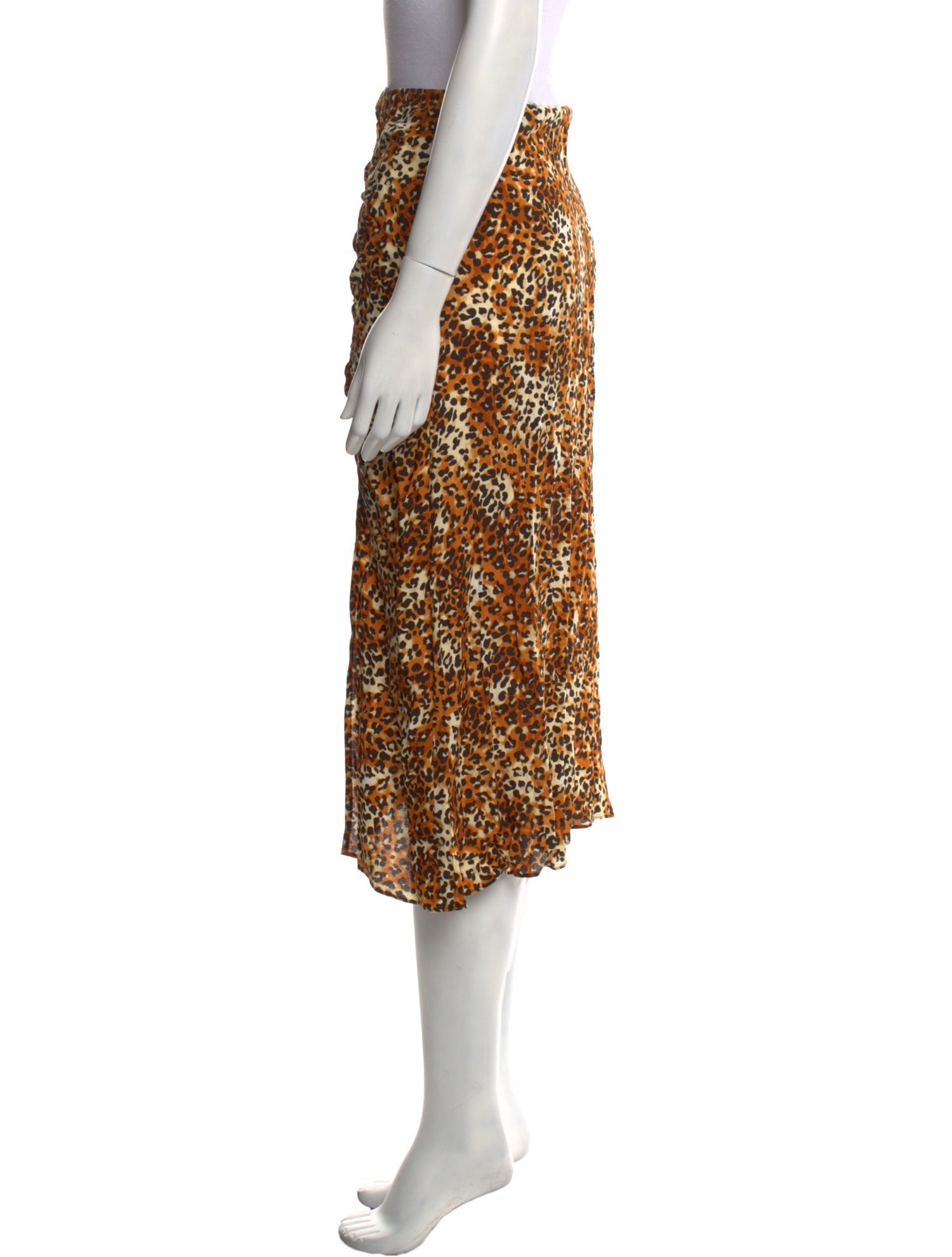 Maje Silk Midi Length Skirt w/ Tags