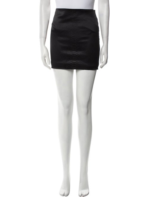 Maje Pleated Accents Mini Skirt
