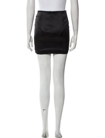 Maje Pleated Accents Mini Skirt