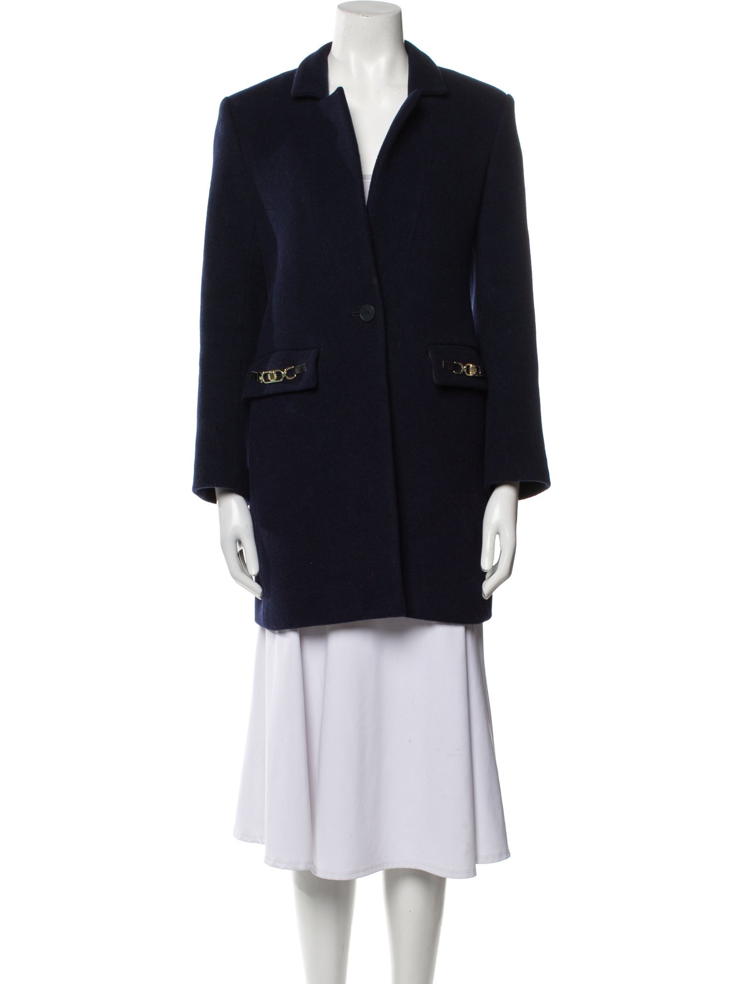 Maje Wool Peacoat