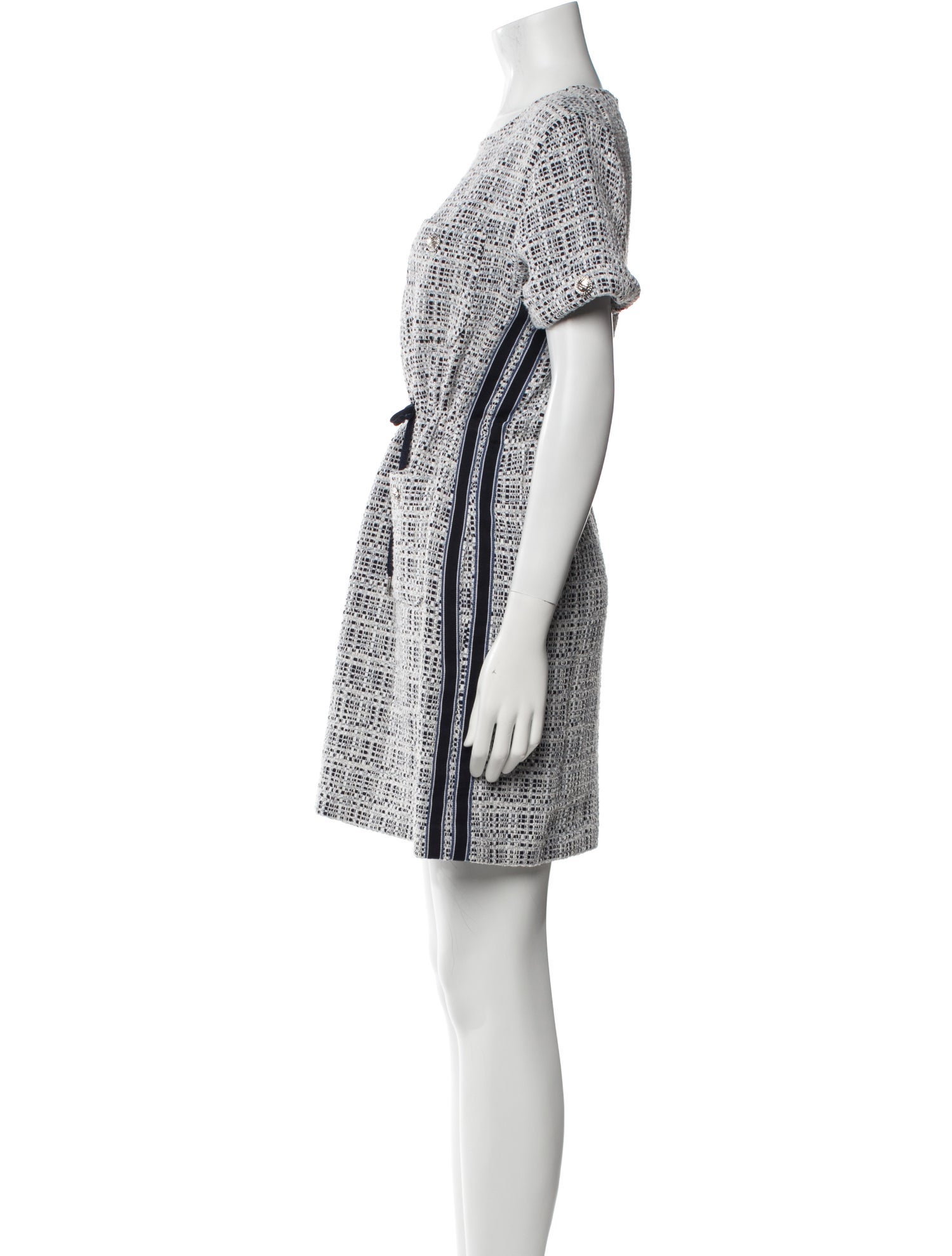 Maje Printed Mini Dress