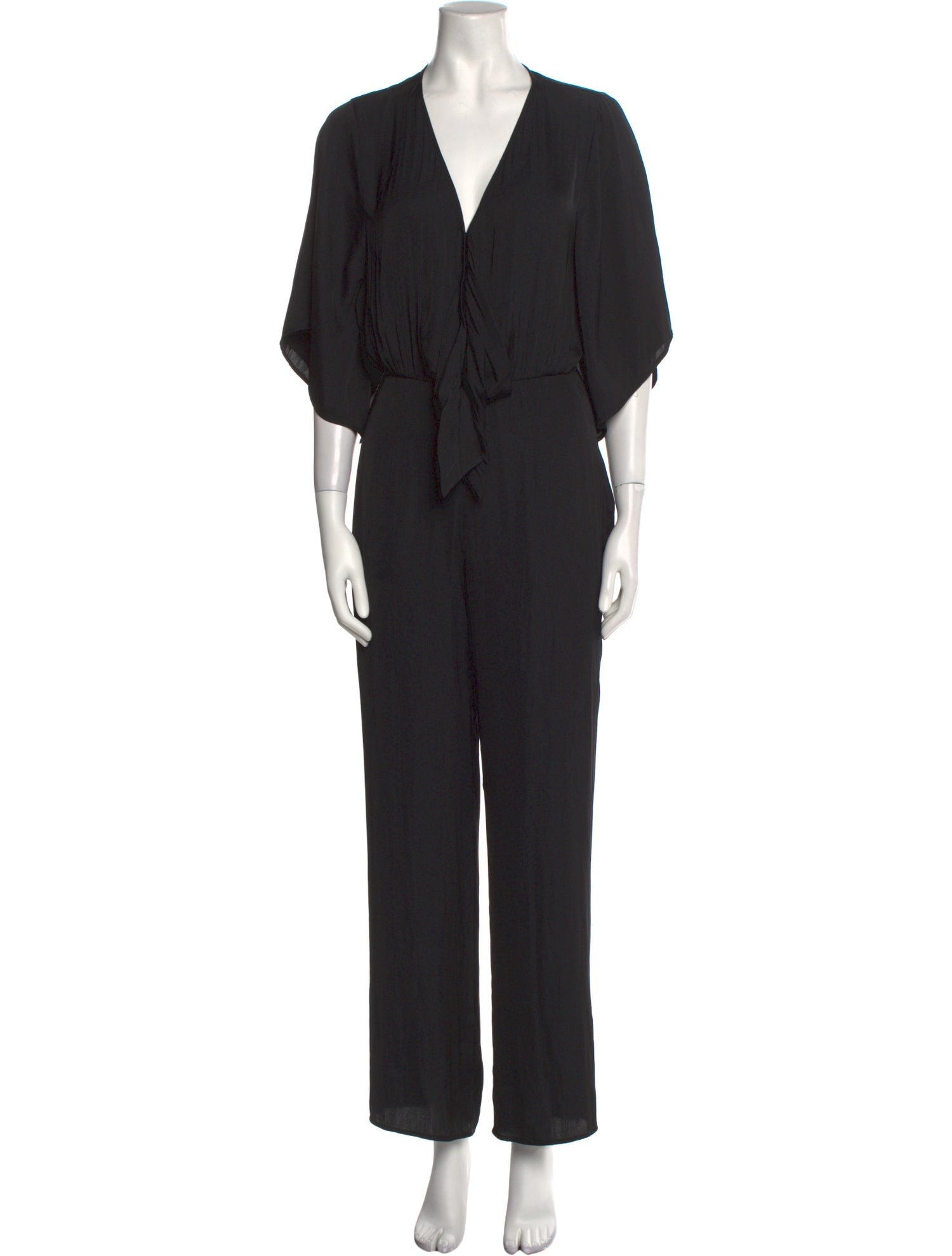 Maje V-Neck Jumpsuit