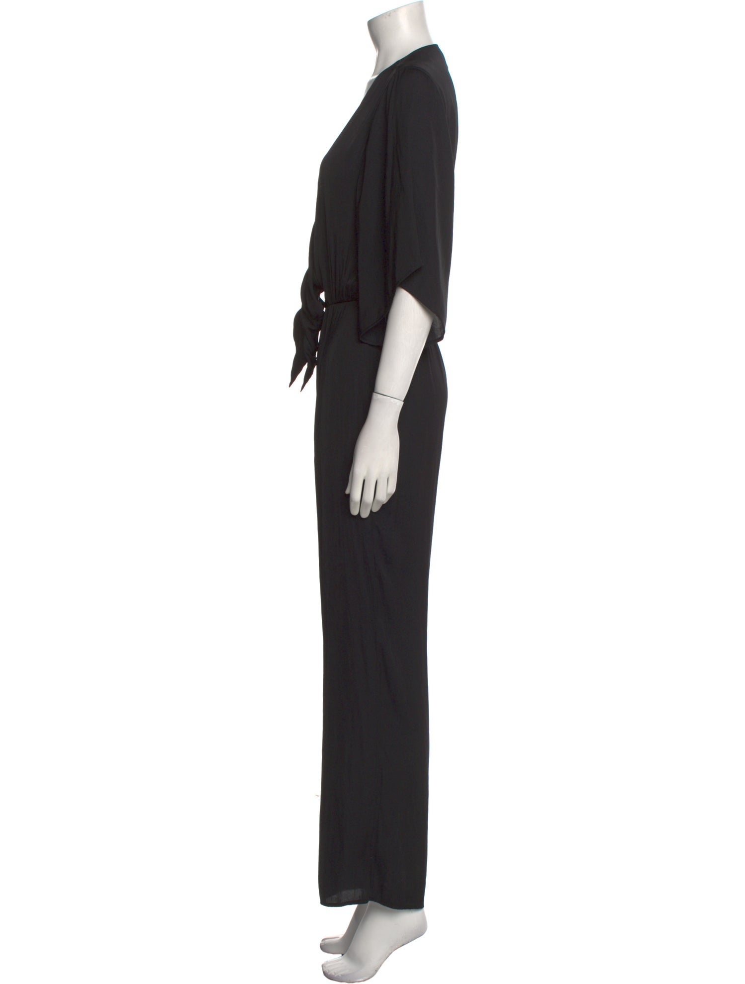 Maje V-Neck Jumpsuit