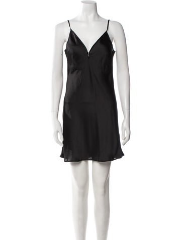 Maje Dresses V-Neck Mini Dress S