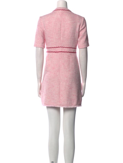 Maje V-Neck Mini Dress