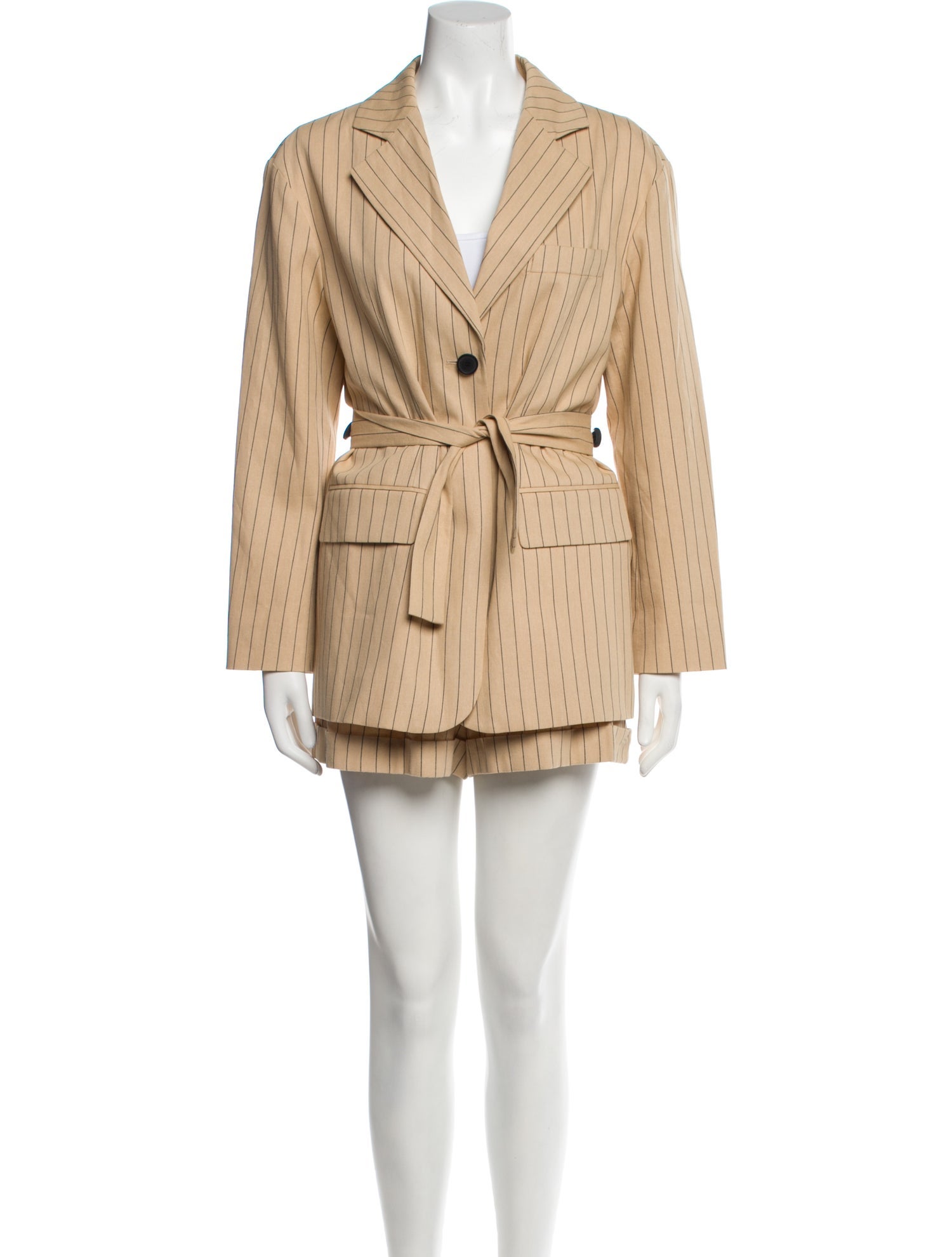 Maje Striped Short Set