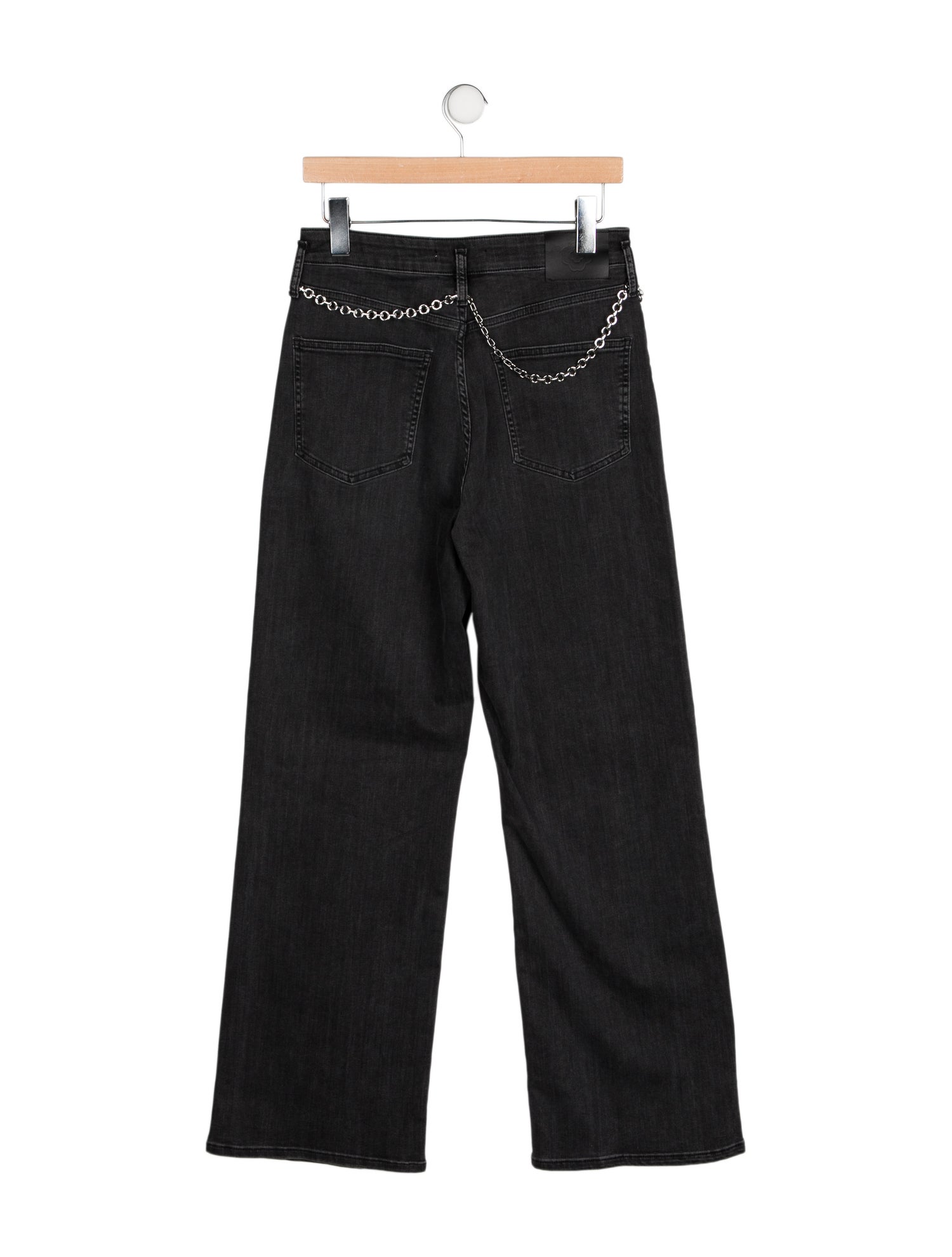 Maje High-Rise Wide Leg Jeans