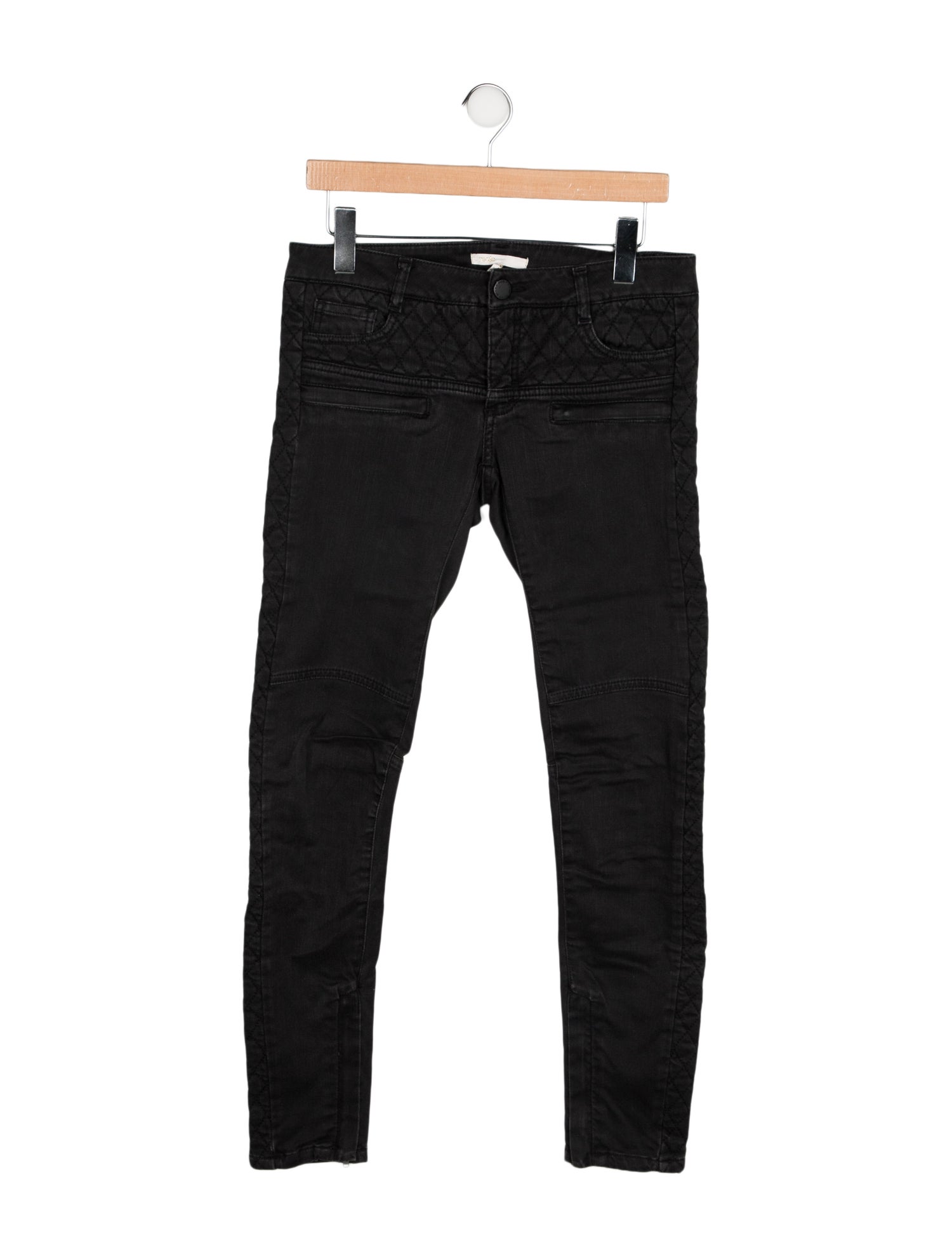 Maje Low-Rise Skinny Leg Jeans
