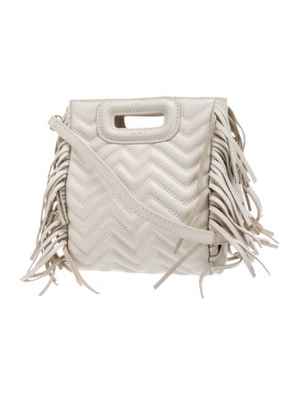 Maje Leather Crossbody Bag