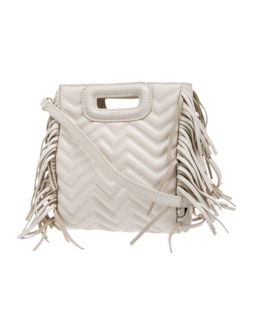 Maje Leather Crossbody Bag