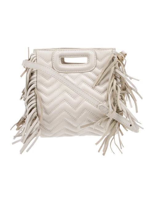 Maje Leather Crossbody Bag