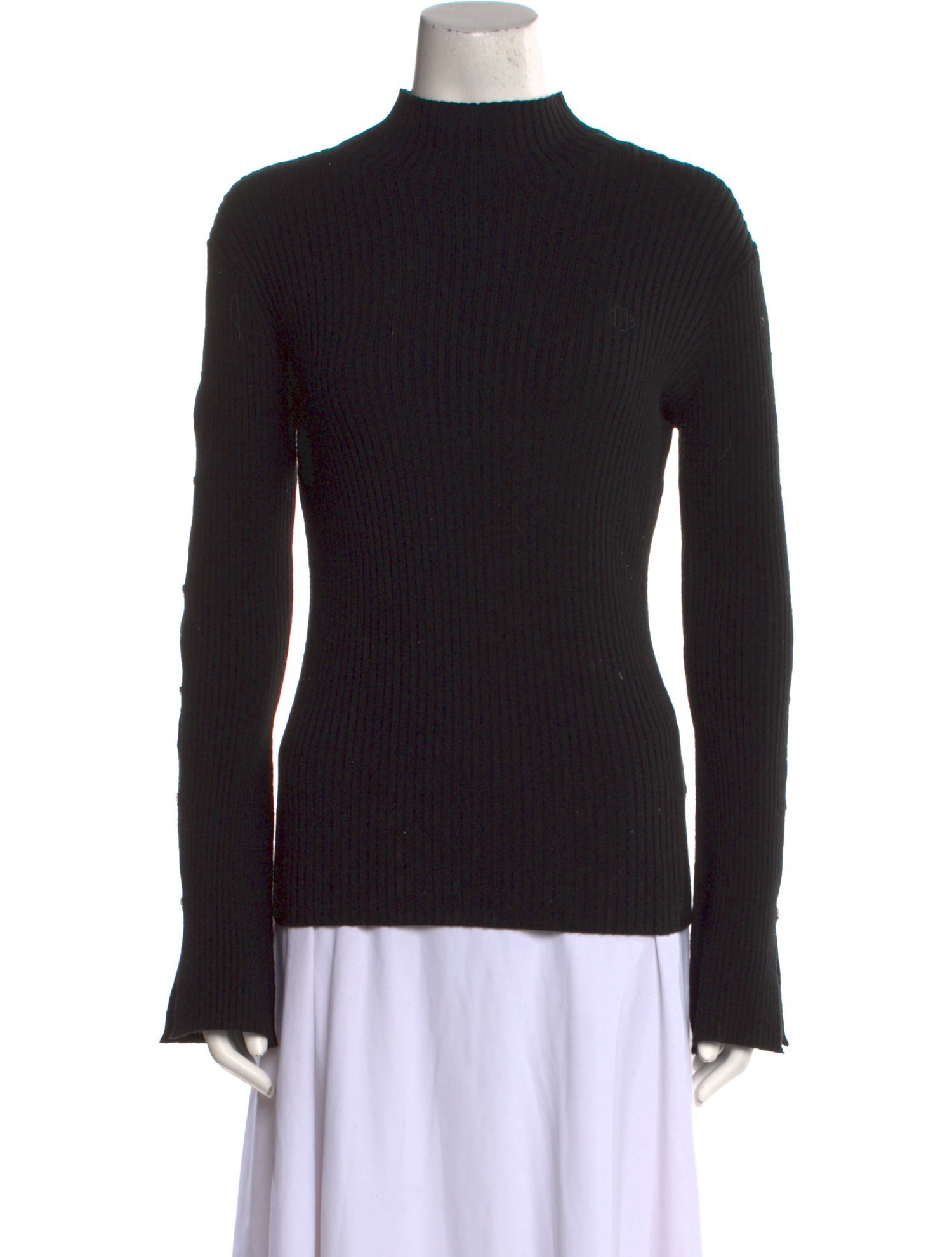 Maje Mock Neck Sweater