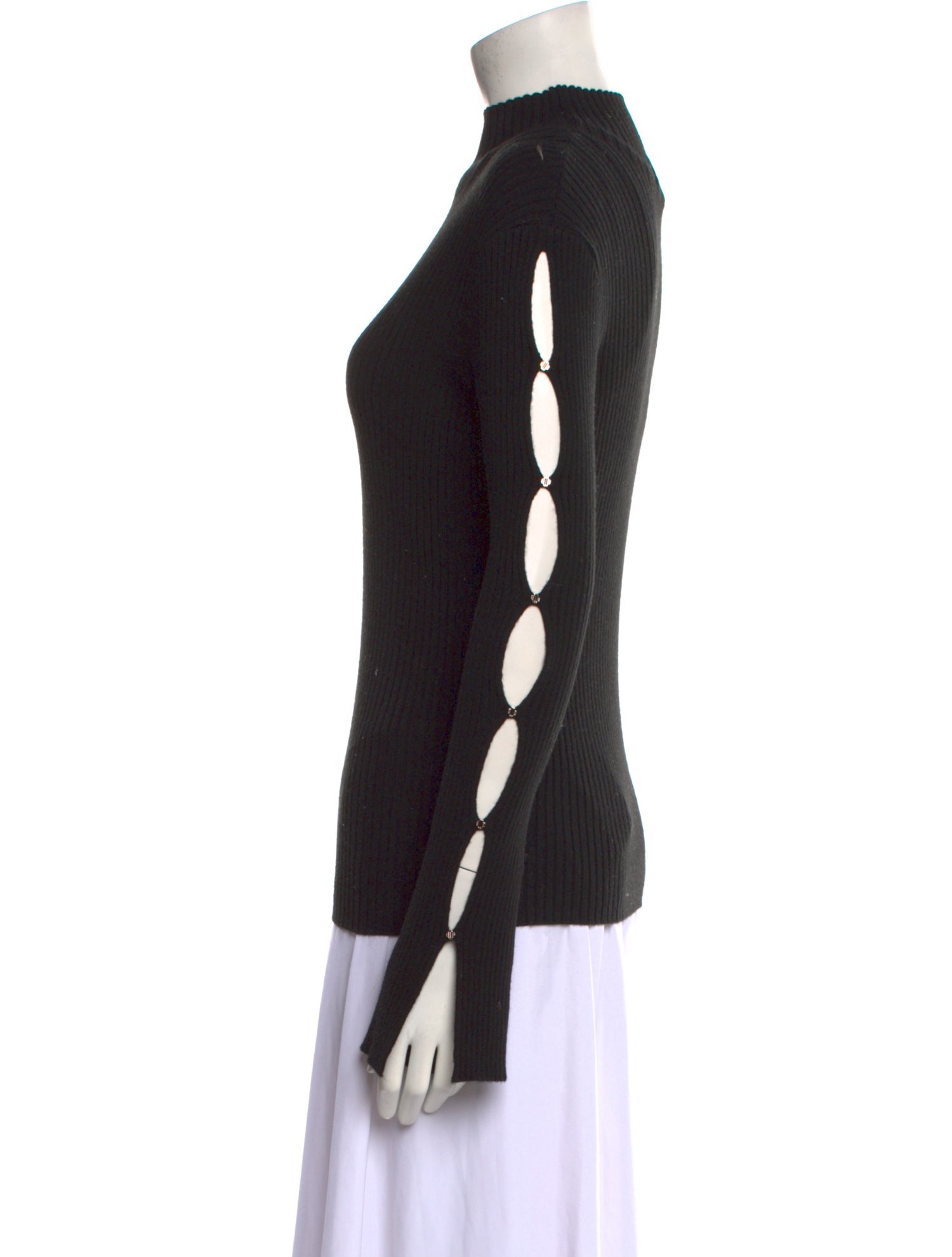 Maje Mock Neck Sweater