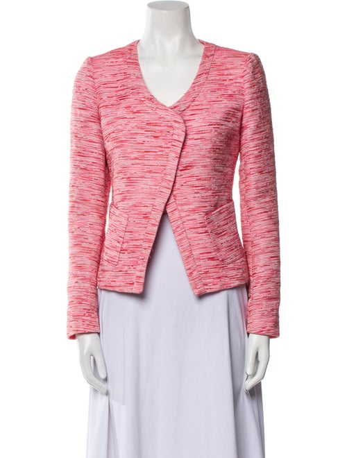 Maje Tweed Pattern Jacket