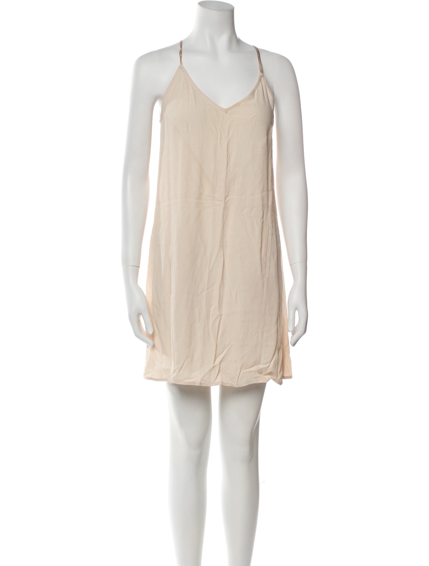 Maje V-Neck Mini Dress