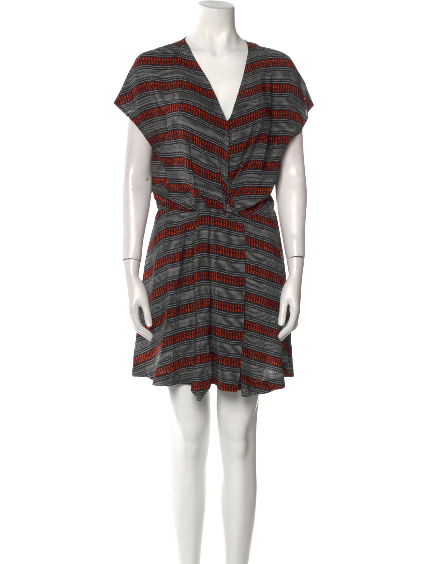 Maje Silk Knee-Length Dress