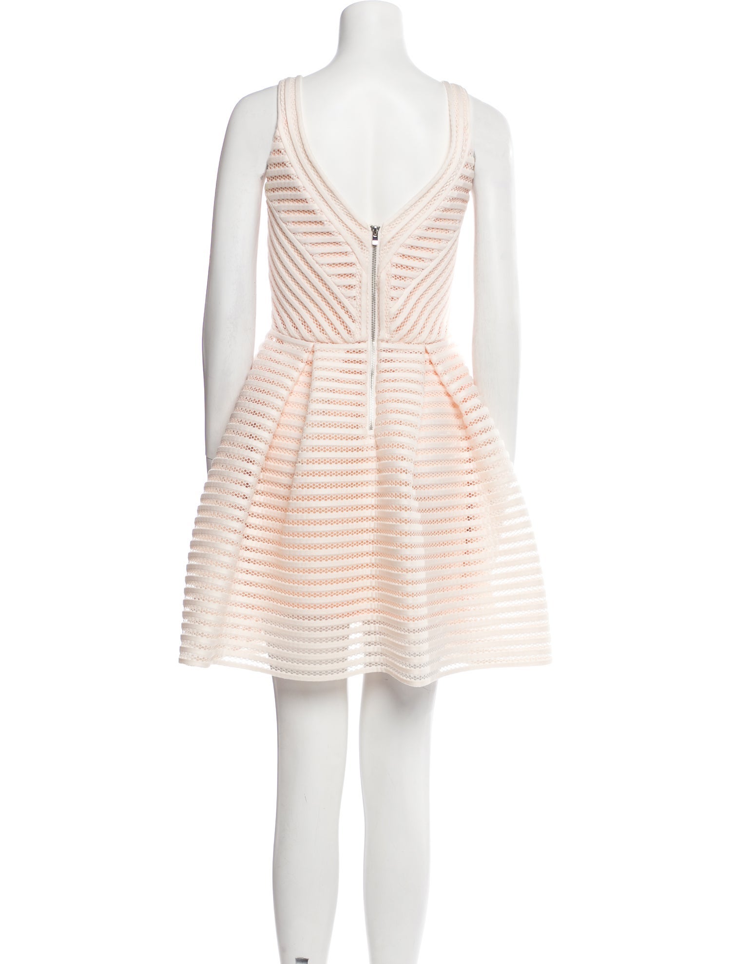 Maje Striped Mini Dress