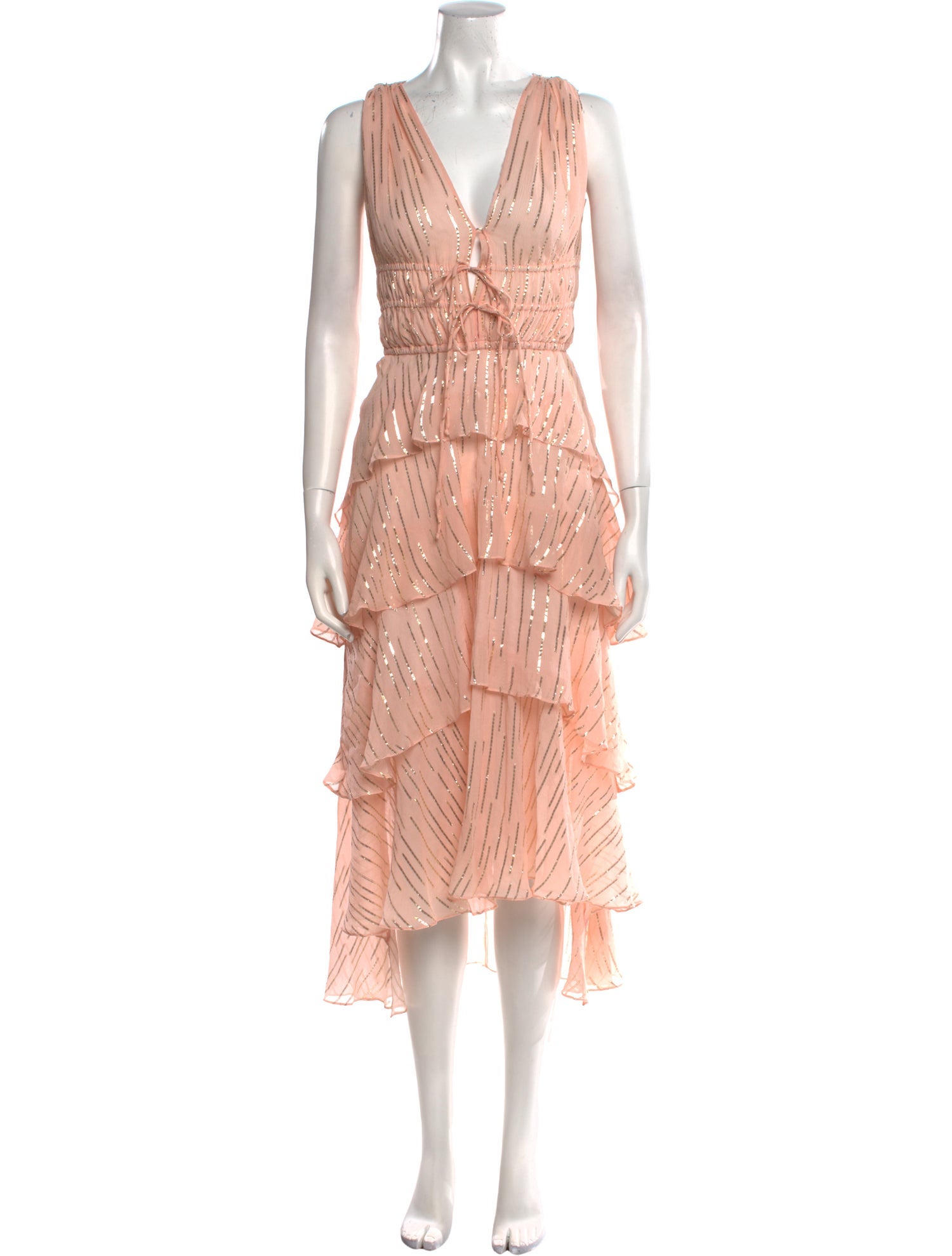 Maje Silk Midi Length Dress w/ Tags