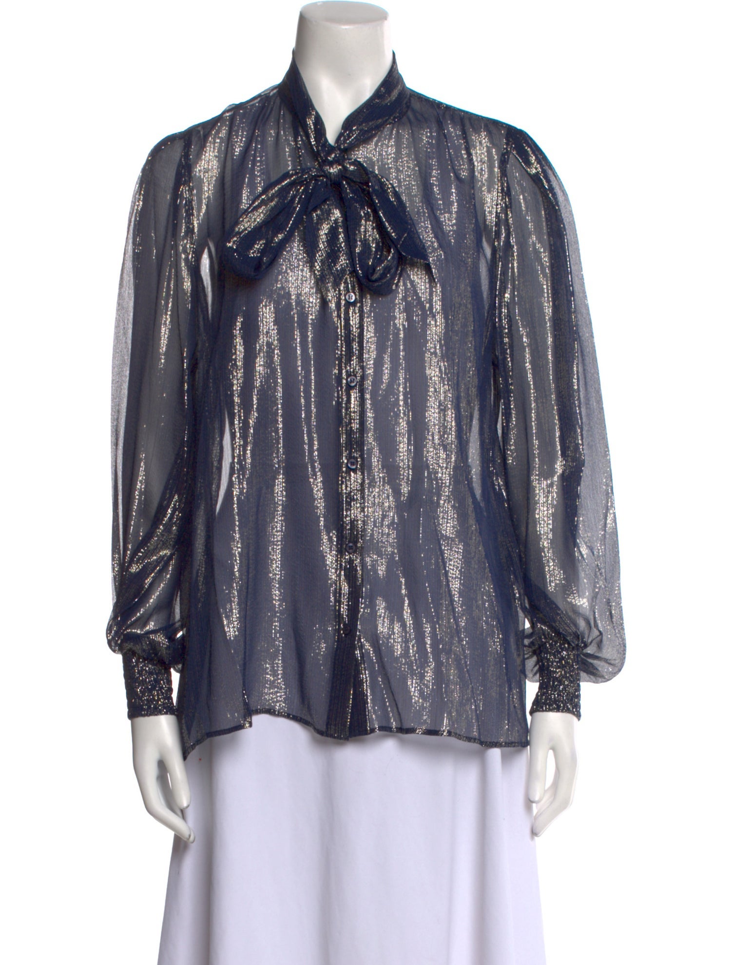 Maje Silk Printed Top w/ Tags
